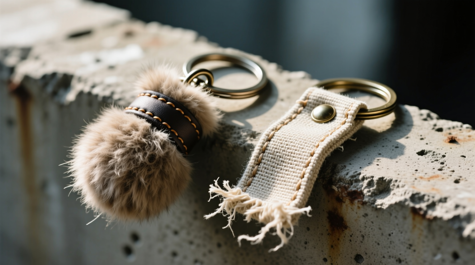 furry keychain vs fabric keychain which one lasts longer without falling apart