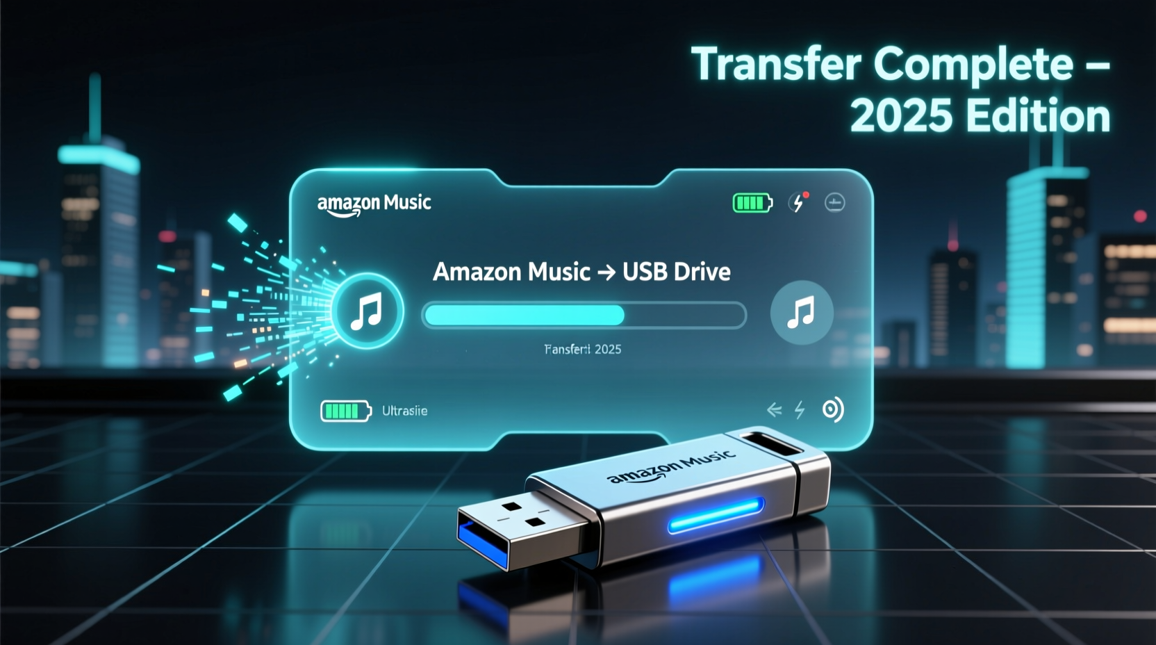Transfer Music from Amazon Music to USB Drive 2025
