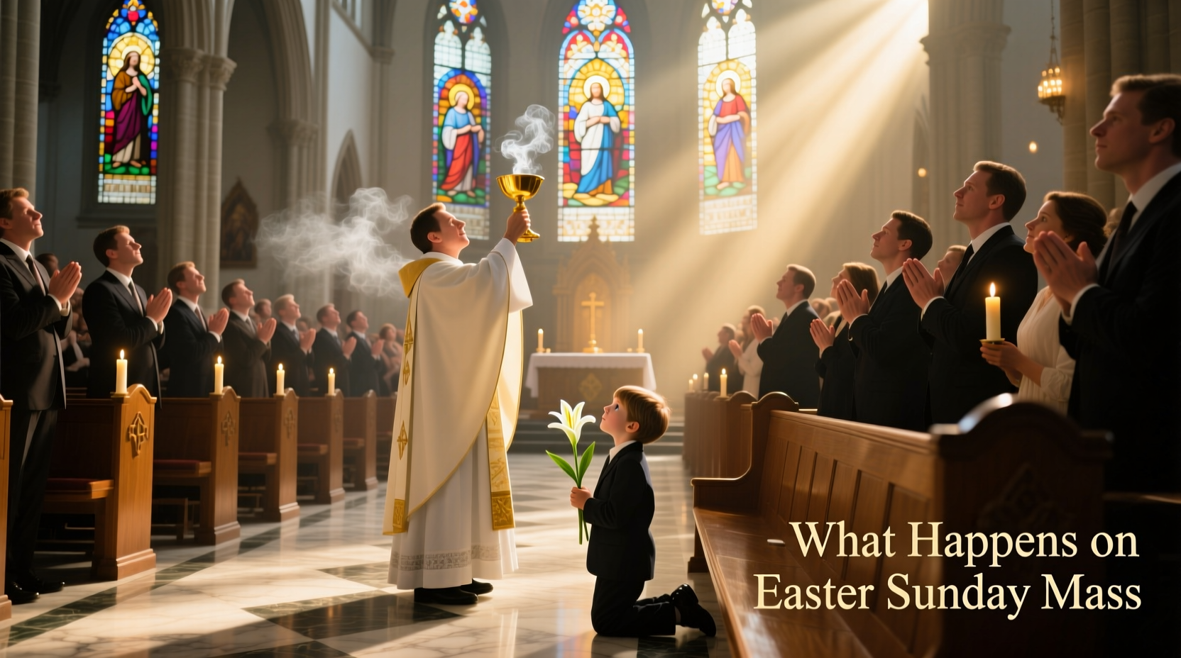 what happens on easter sunday mass