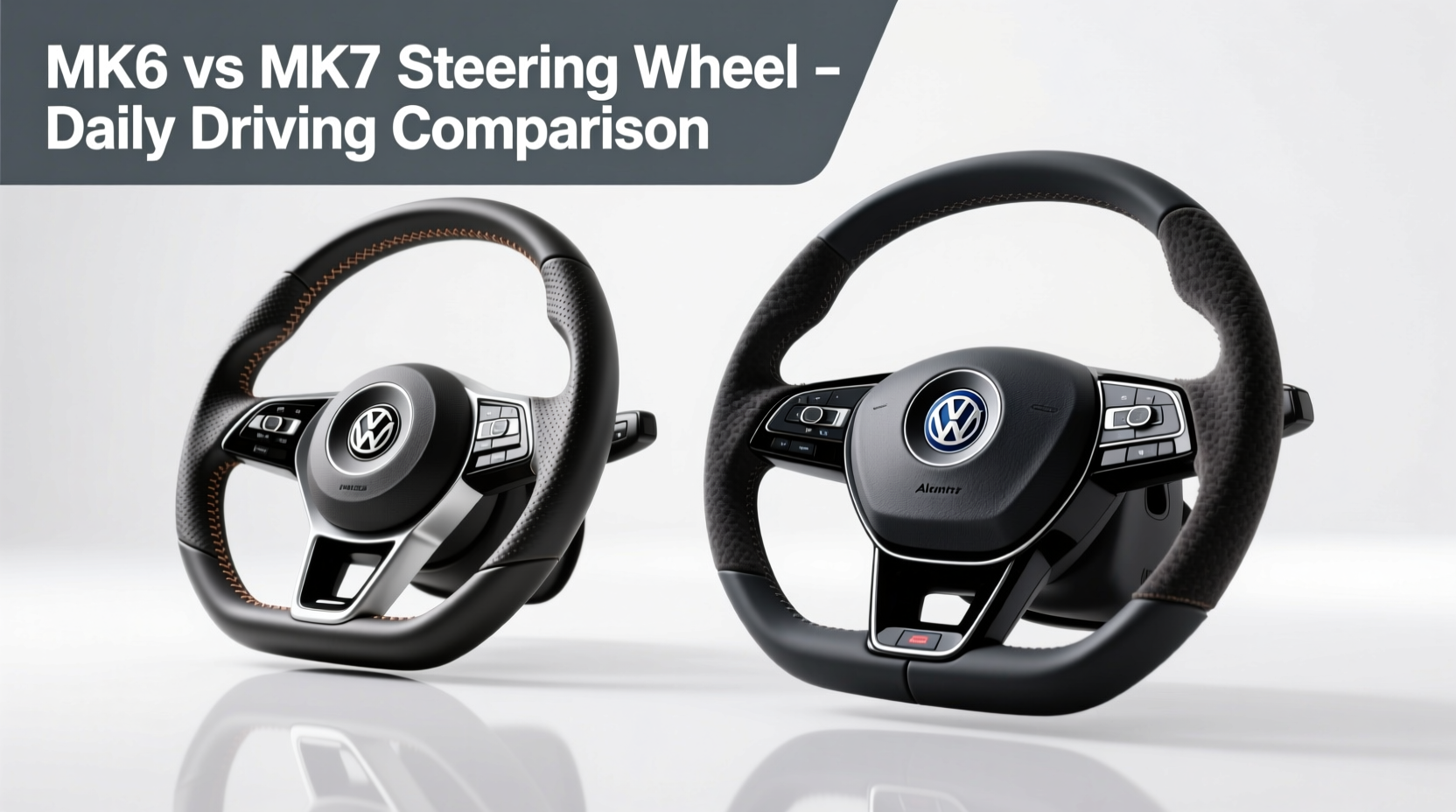 mk6 vs mk7 steering wheel daily