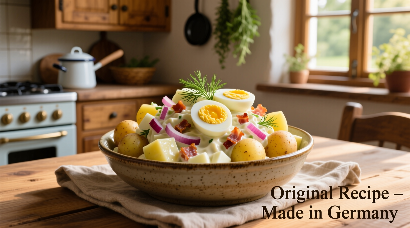 Authentic German Potato Salad with Eggs Recipe Guide