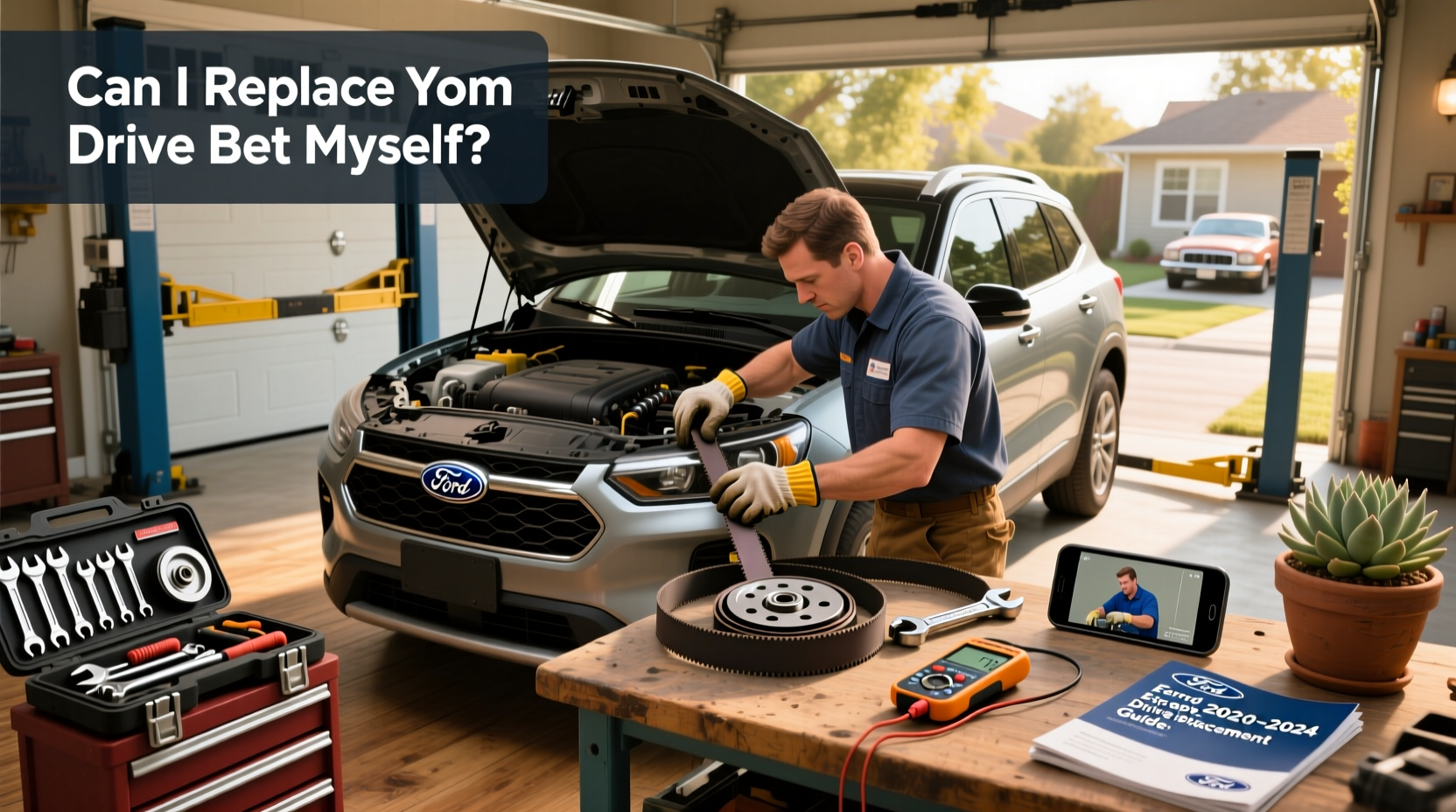 How to Choose Ford Escape Belt & Can I Replace My Drive Belt Myself?