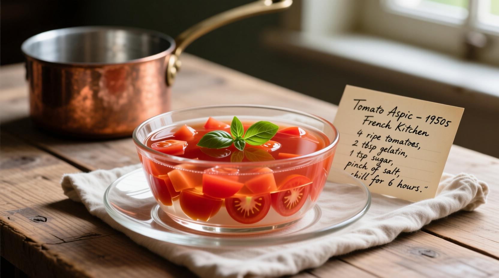 Perfect Tomato Aspic Recipe: Clear, Flavorful & Foolproof