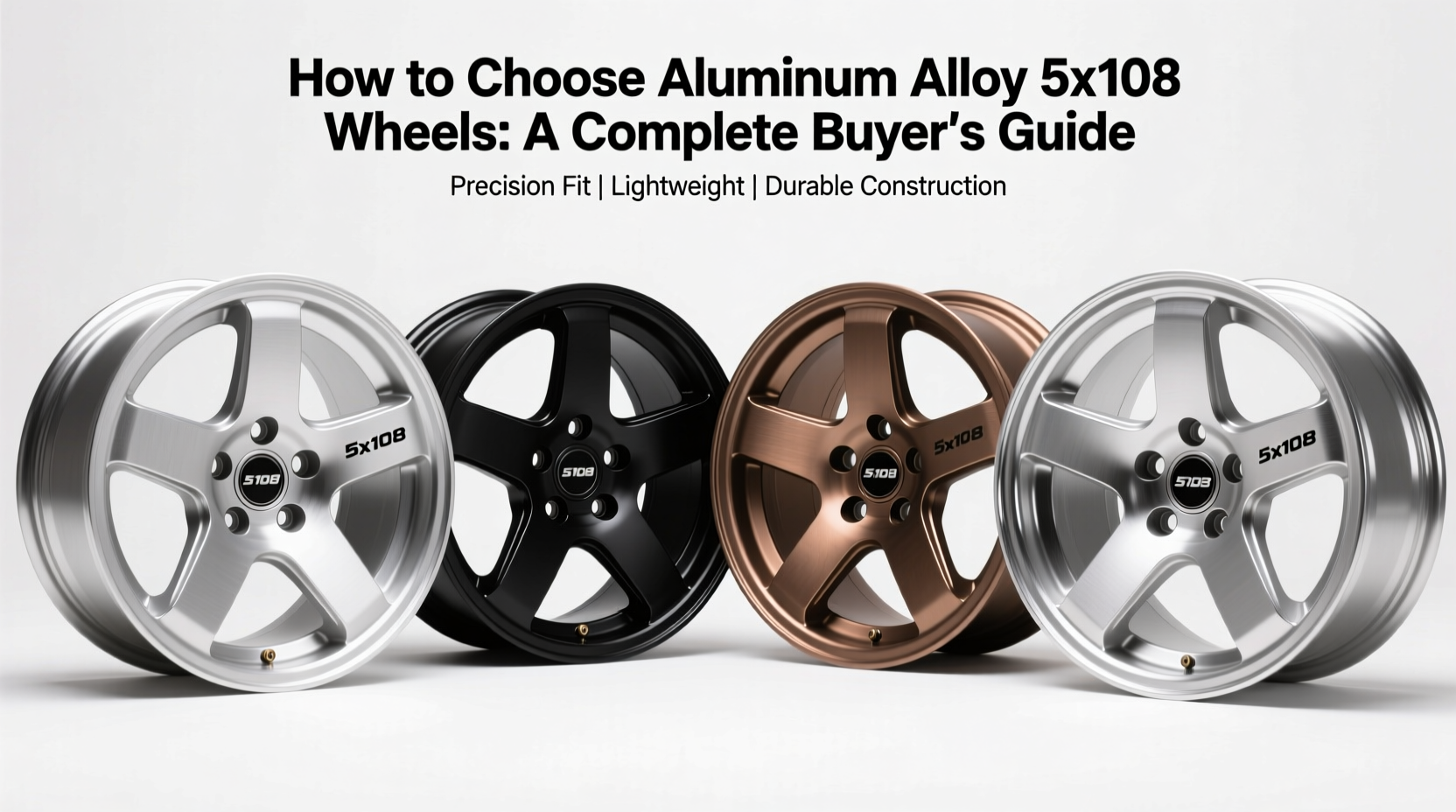 How to Choose Aluminum Alloy 5x108 Wheels: A Complete Buyer's Guide