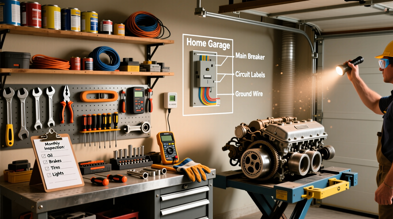 home garage install maintenance