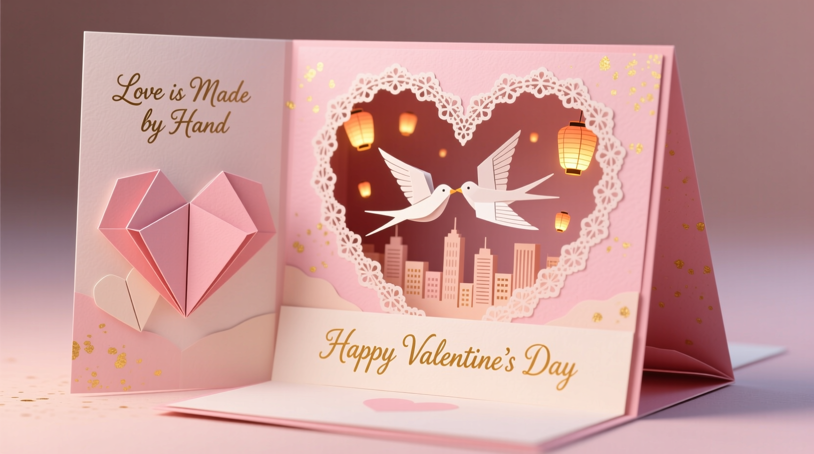 how to make something for valentines day out of paper