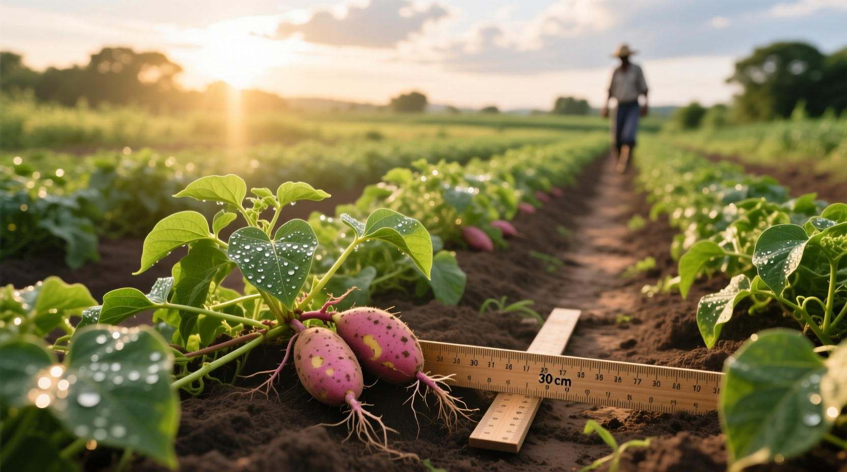 Sweet Potato Spacing: Optimal Planting Distance for Maximum Yield