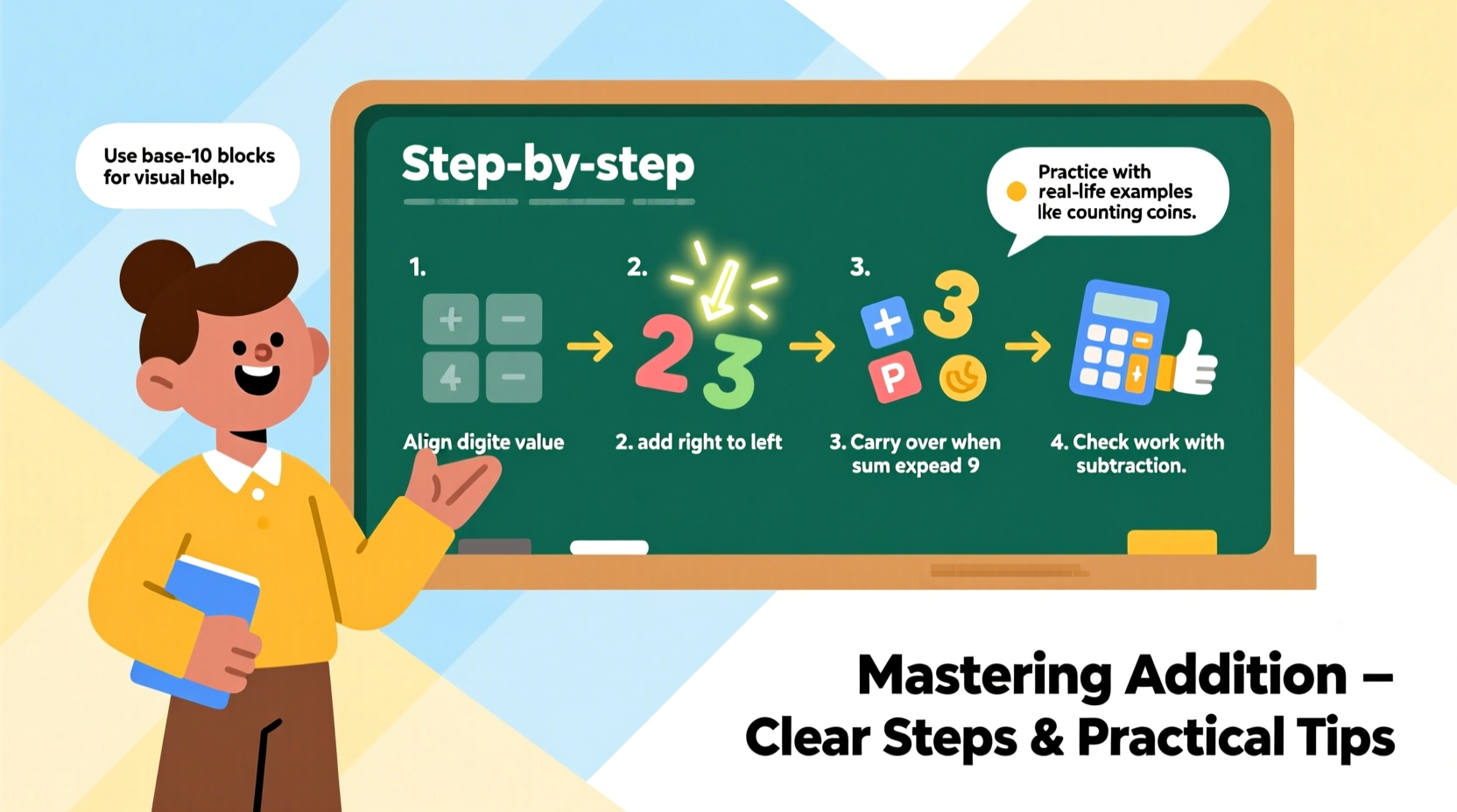 mastering addition clear steps and practical tips for confident math skills