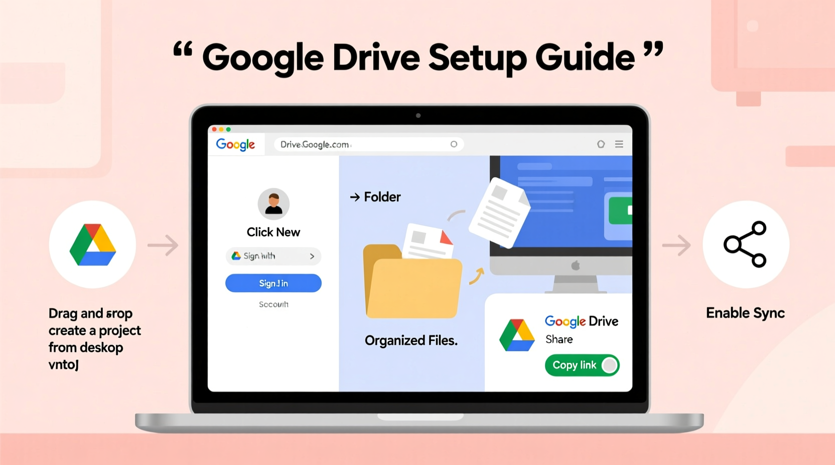 a step by step guide to setting up google drive for seamless file management