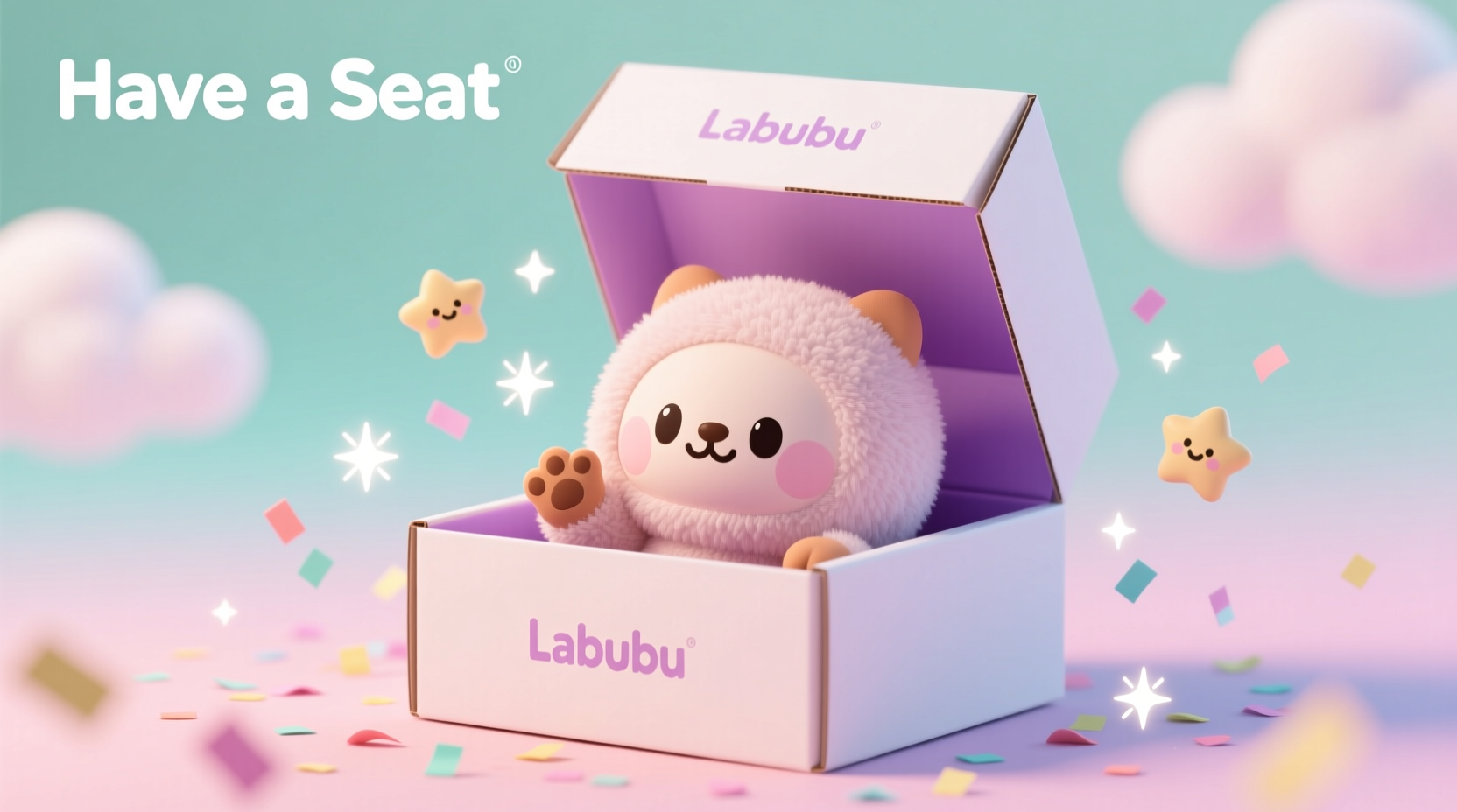 have a seat labubu unboxing