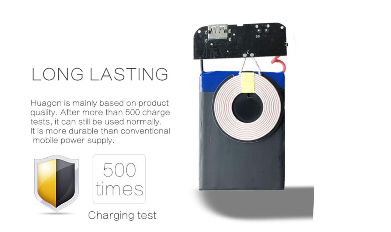 Custom wireless charging power bank PCBA