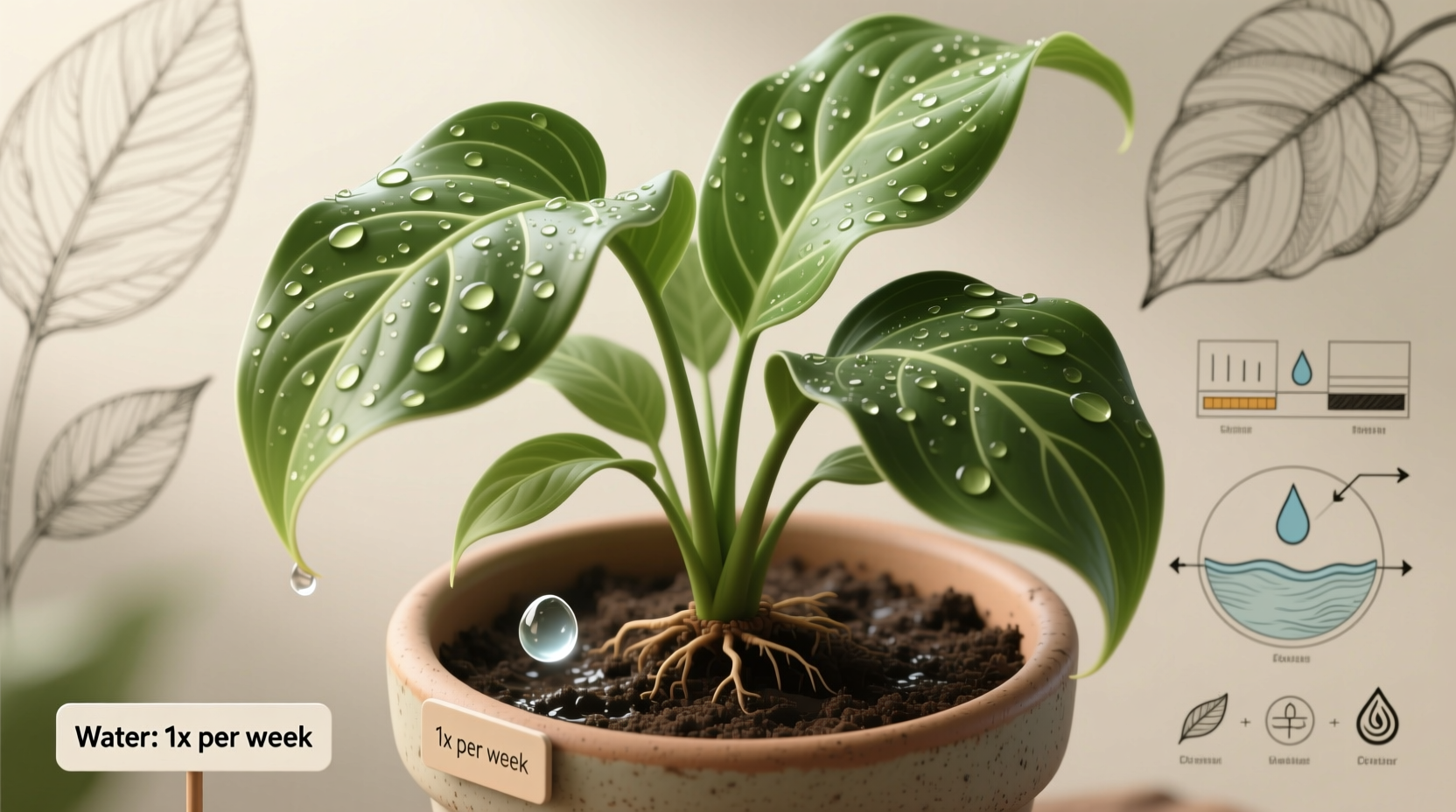 How Much Water Does a Peace Lily Need?