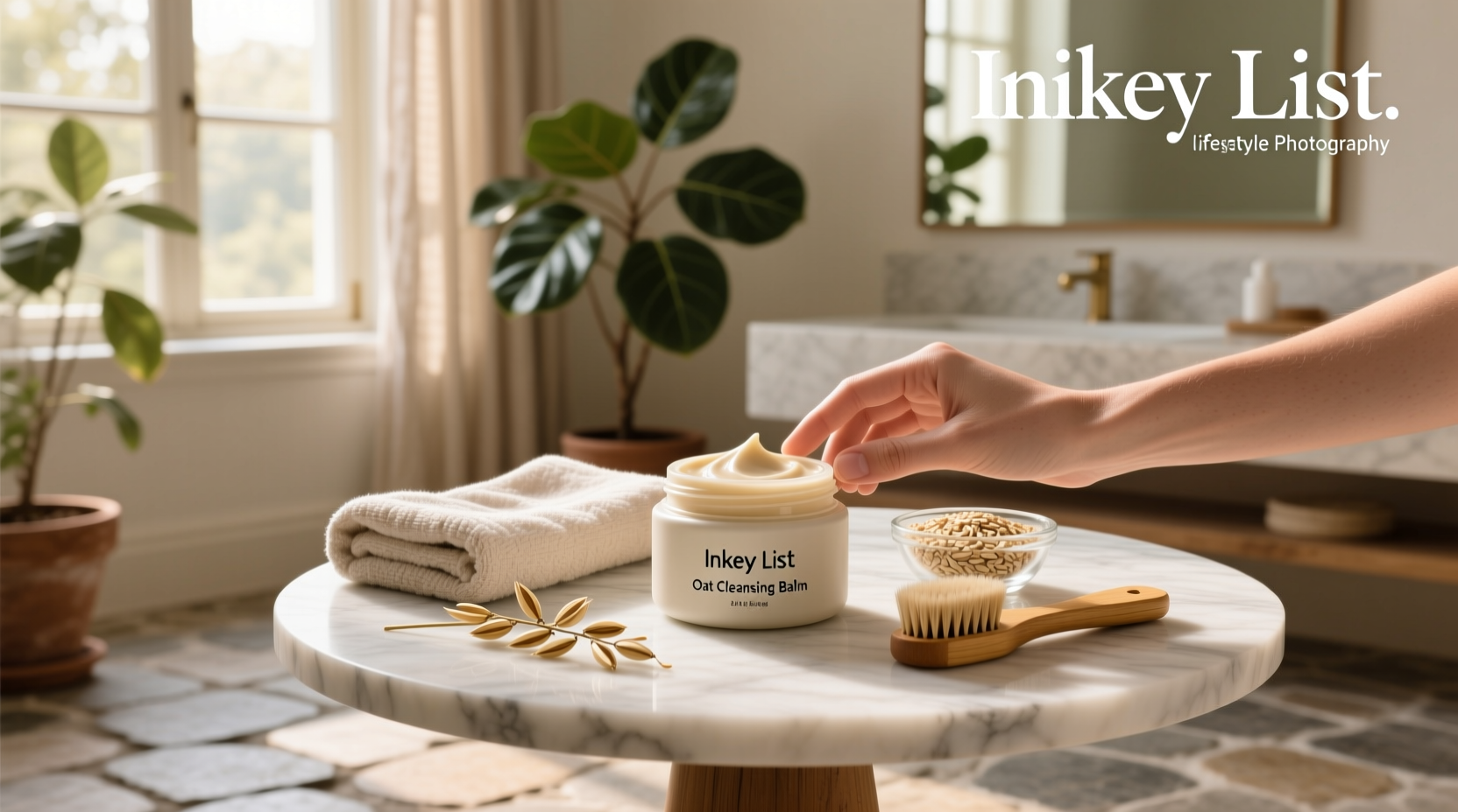 inkey list oat cleansing balm review