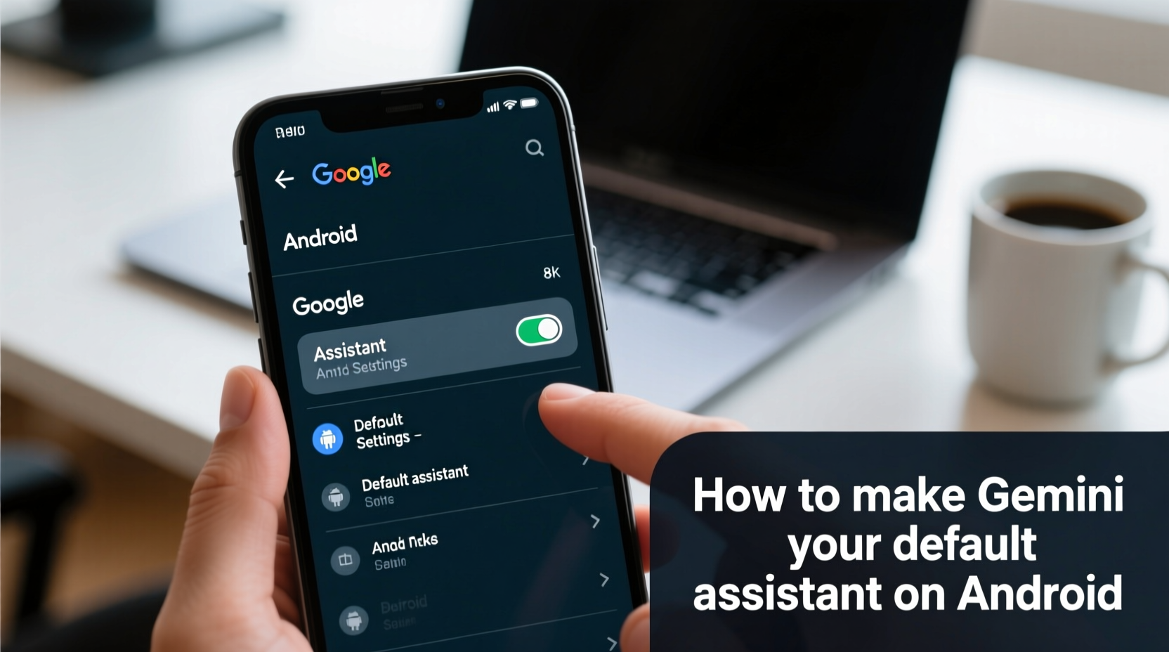 How to Make Gemini Your Default Assistant on Android