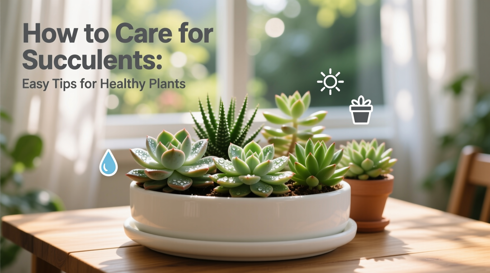 how to care for succulants