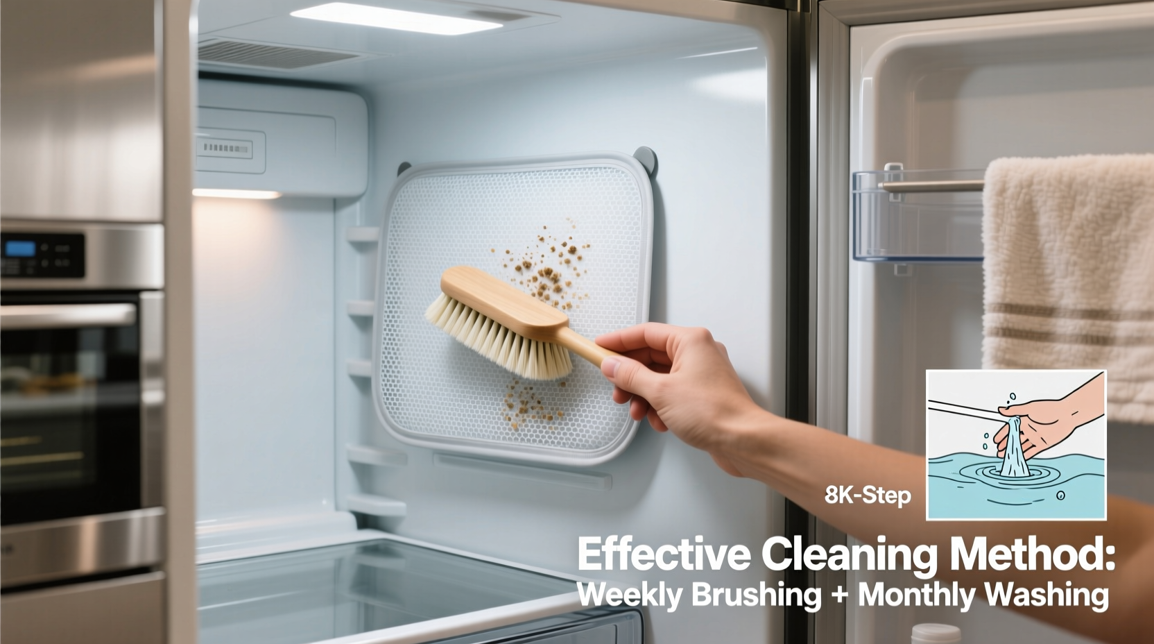 effective methods to clean and maintain your refrigerator dust absorbent cover for optimal performance