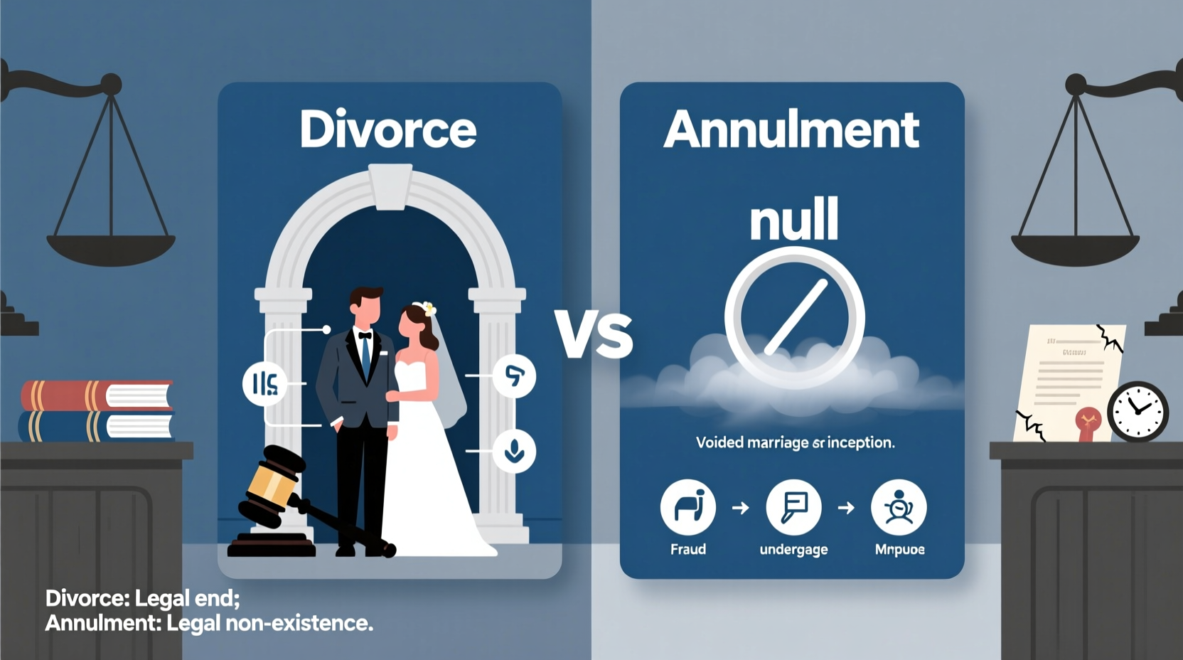 divorce vs annulment which is the better option for you