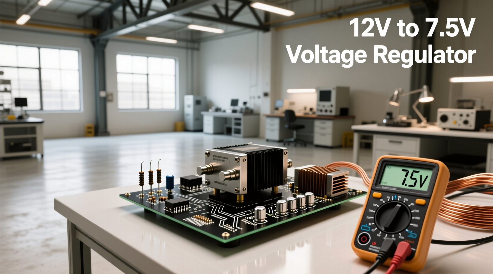 12v to 7.5v voltage regulator guide