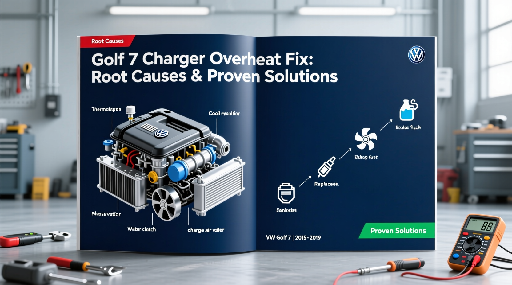 golf 7 charger overheat fix