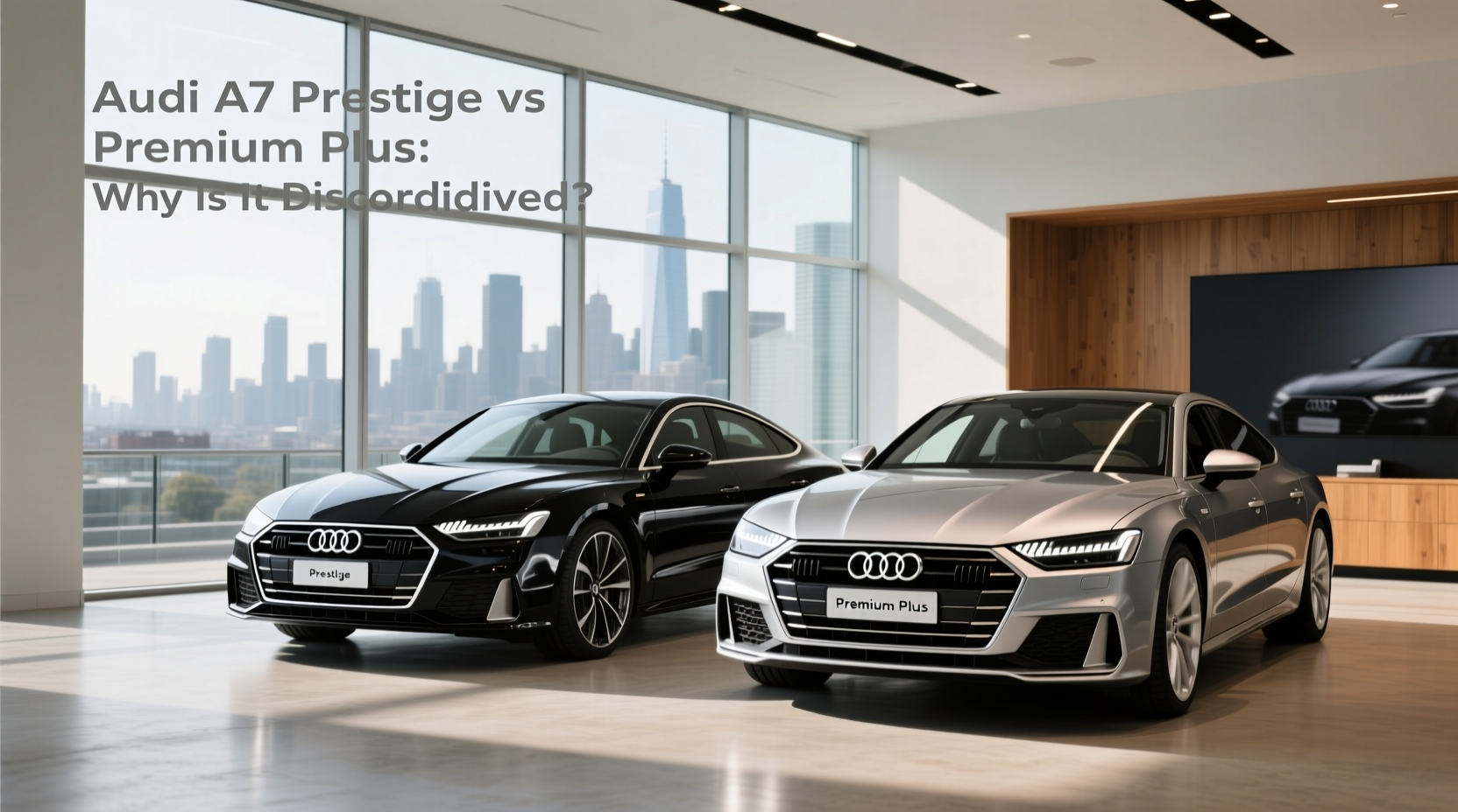 Audi A7 Prestige vs Premium Plus Guide