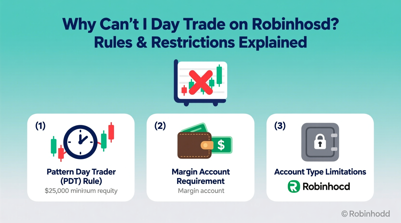 why cant i day trade on robinhood rules restrictions