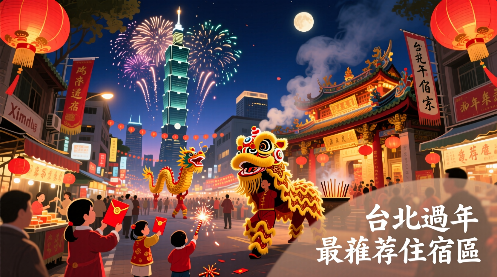 where to stay in taipei for new year