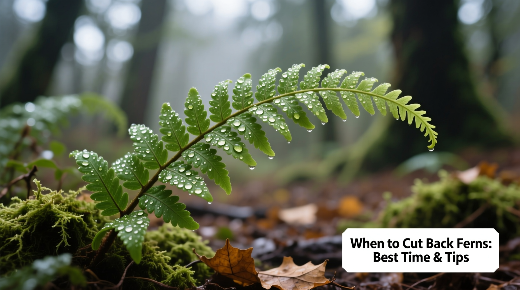 When to Cut Back Ferns: Best Time & Tips