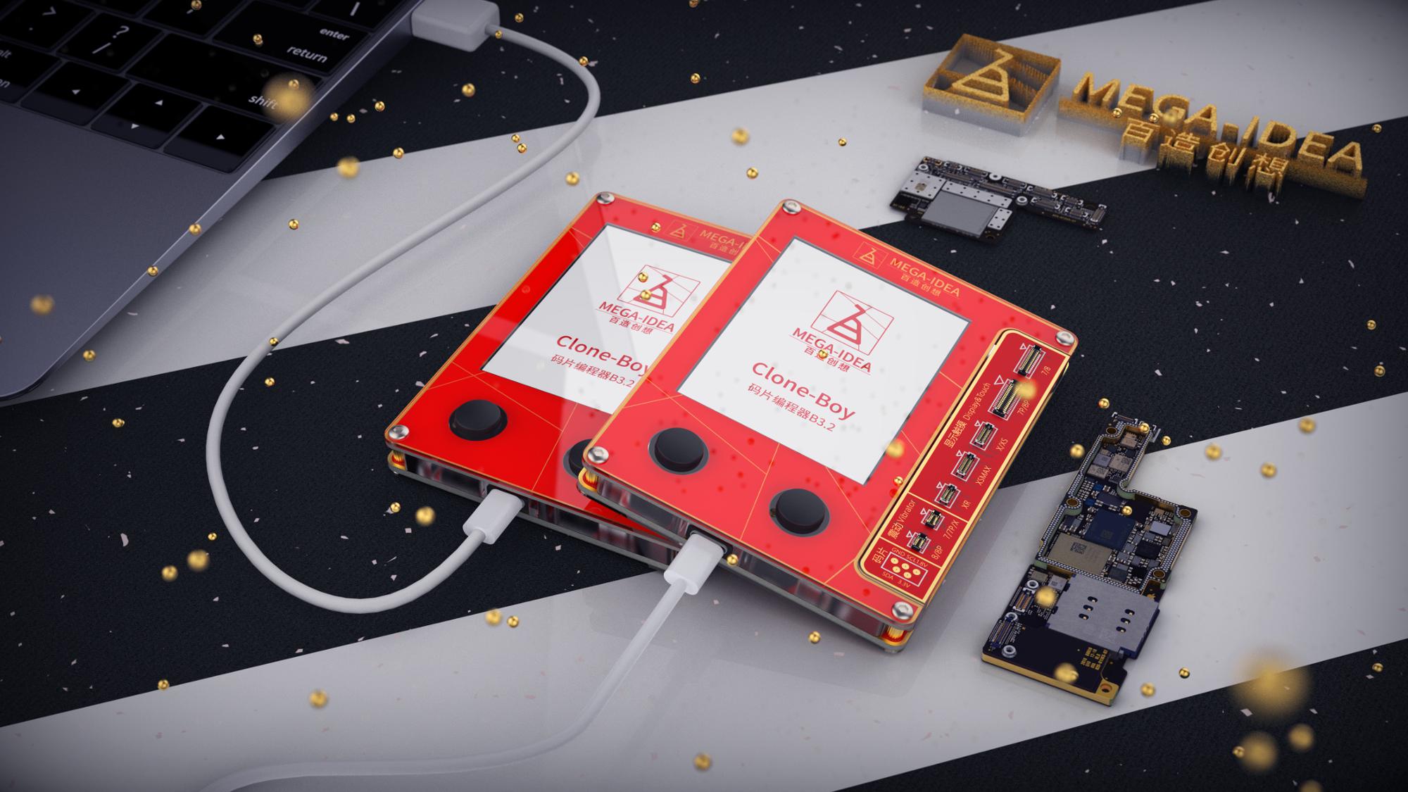 千里克隆男孩芯片编程器iphone手机芯片数据恢复设备手机修补机