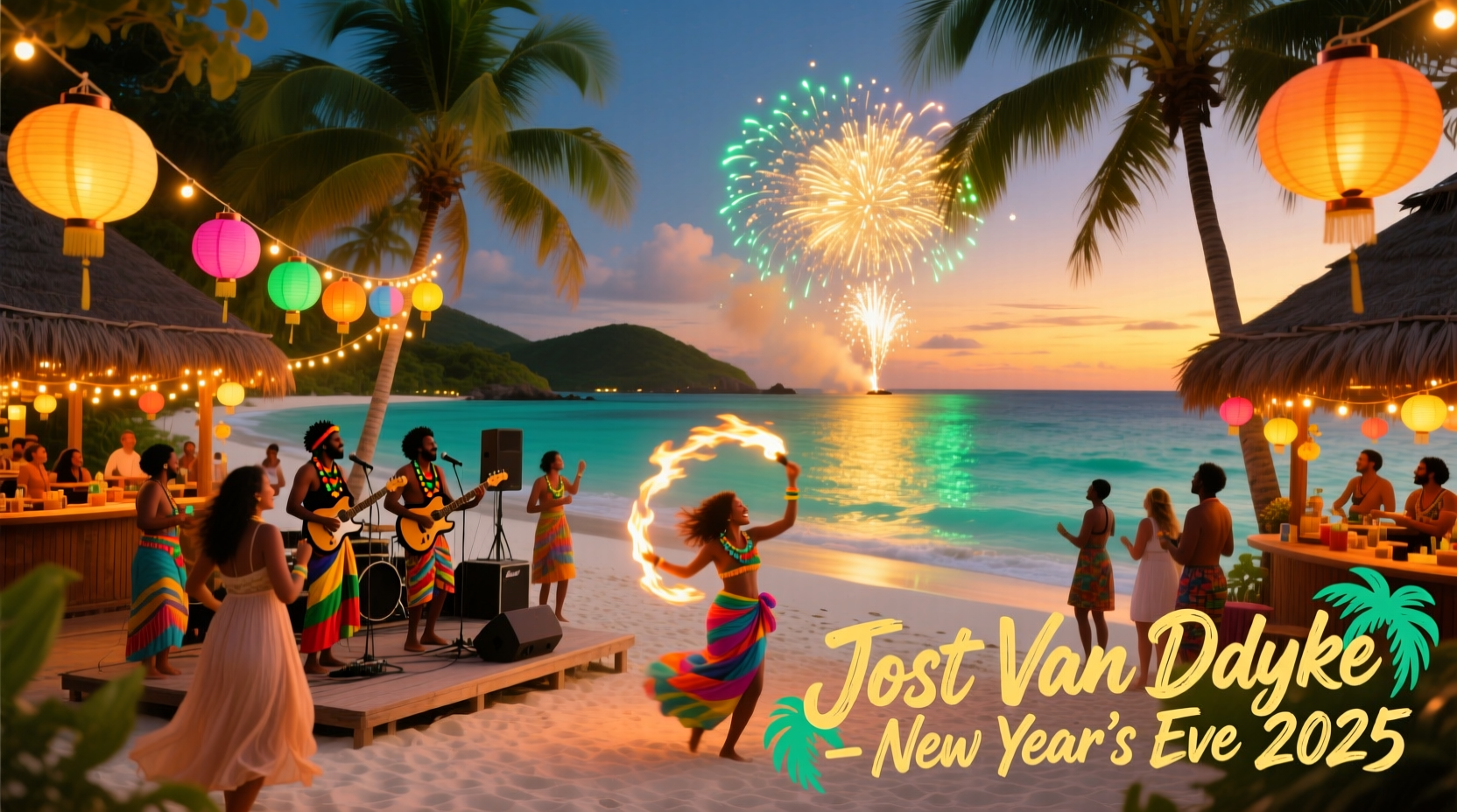 will jost van dyke have a new year party