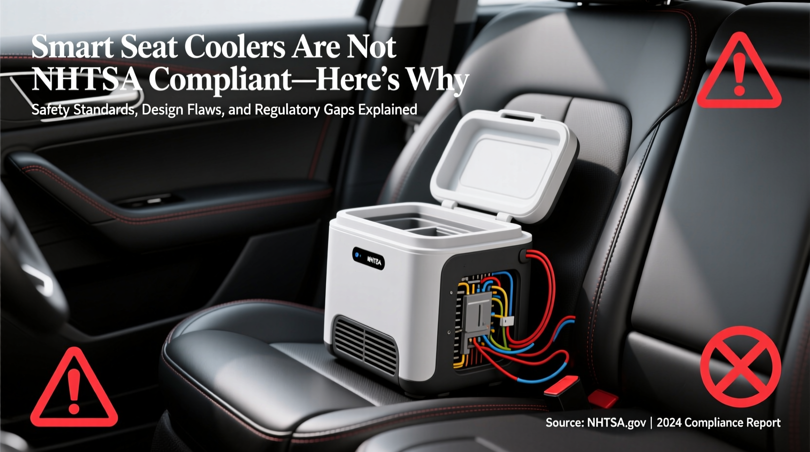 smart seat coolers nhtsa compliance