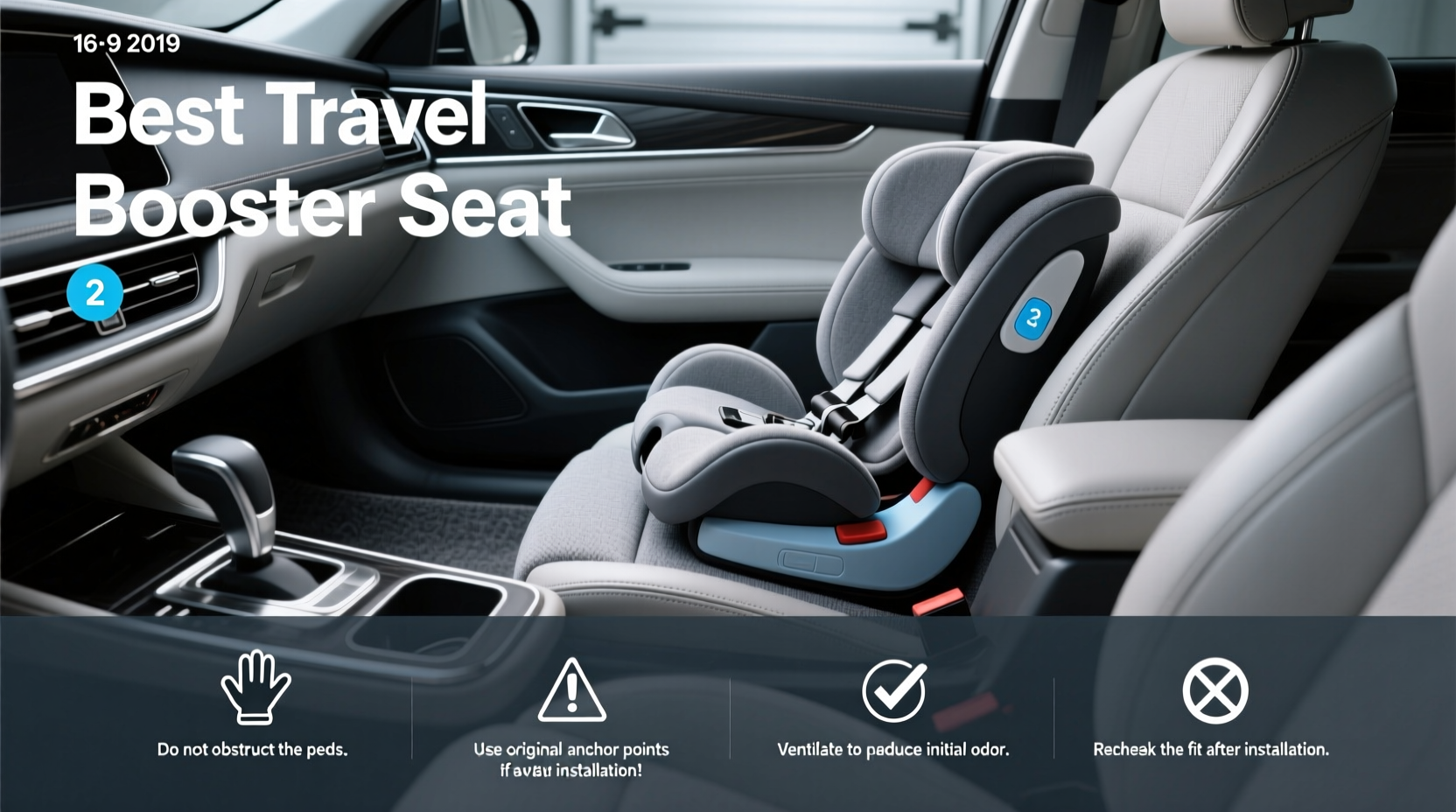 best travel booster seat 2019