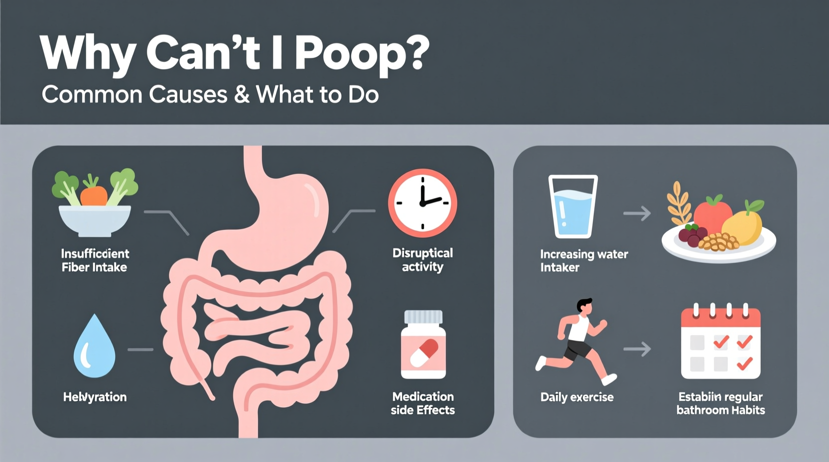 why cant i poop common causes of constipation what to do