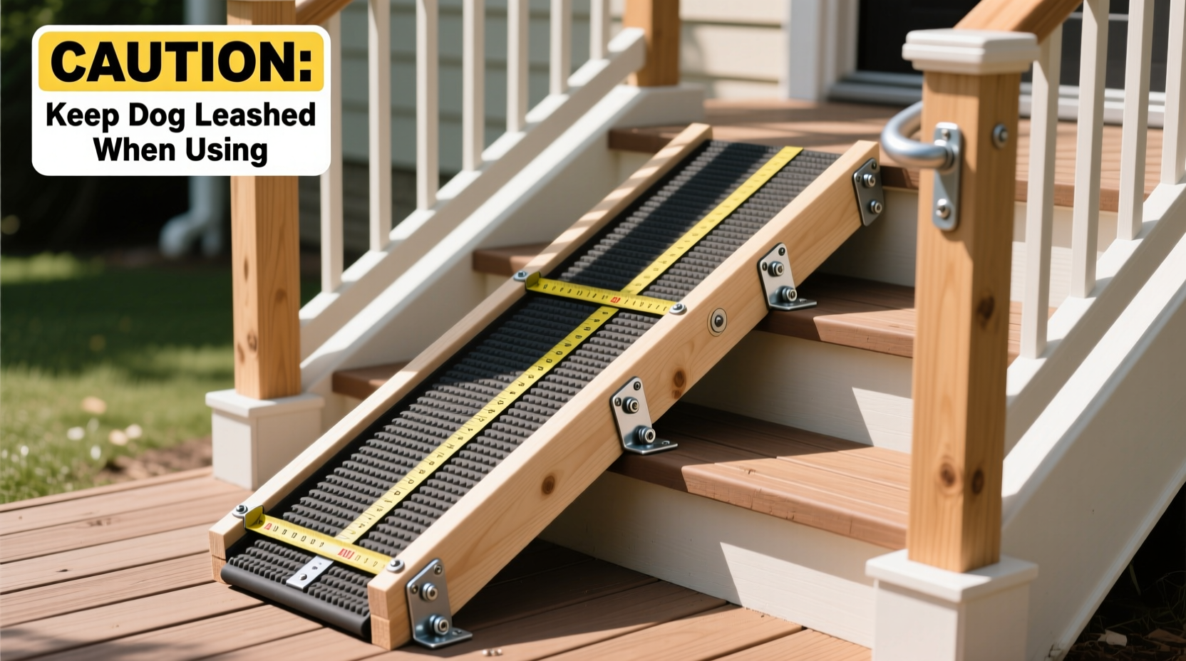 how to build a safe and durable dog ramp over stairs step by step guide for beginners