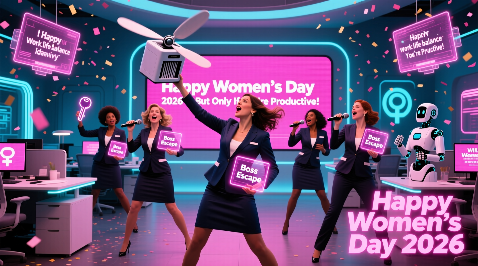 womens day comedy
