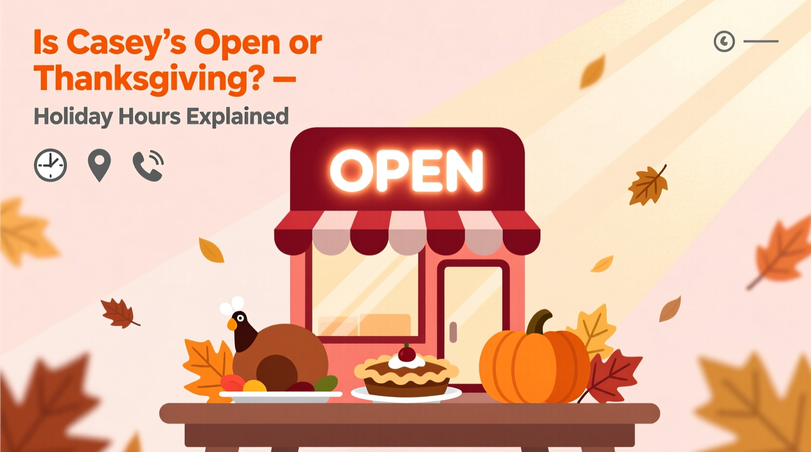 is caseys open on thanksgiving near me