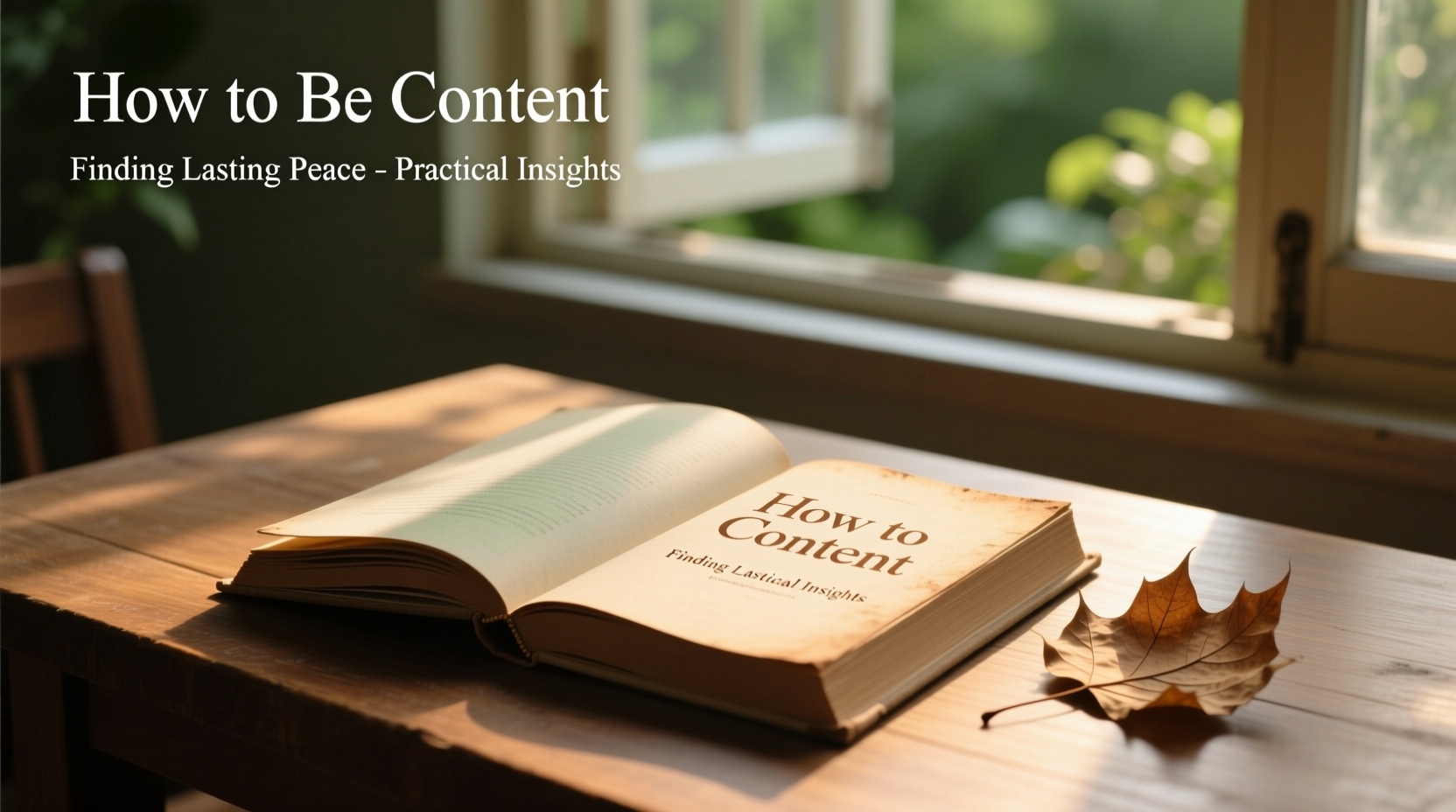 finding lasting peace practical insights from the book how to be content