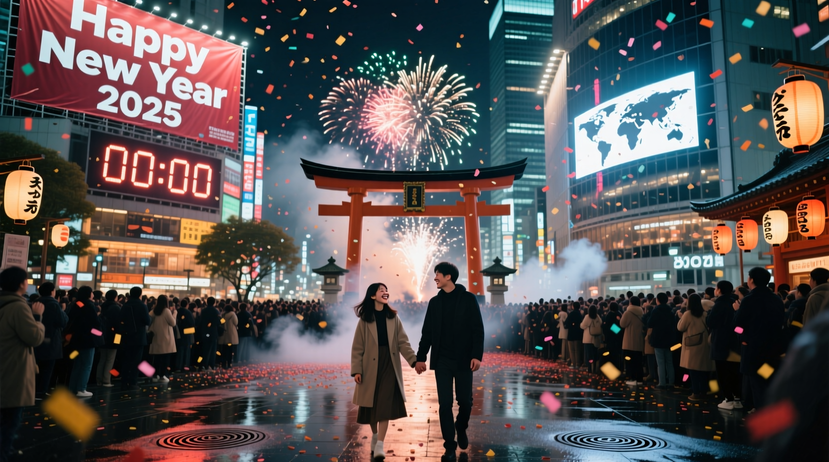 which country will have first new year