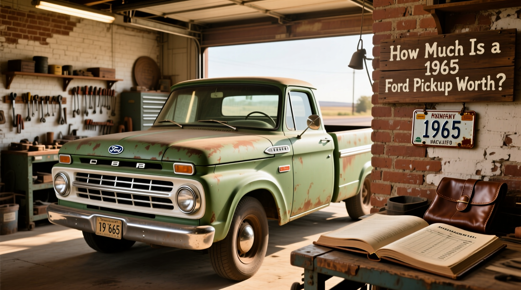 1965 Ford Econoline pickup truck