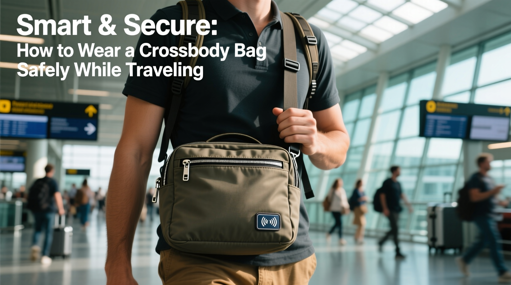 smart and secure how to wear a crossbody bag safely while traveling