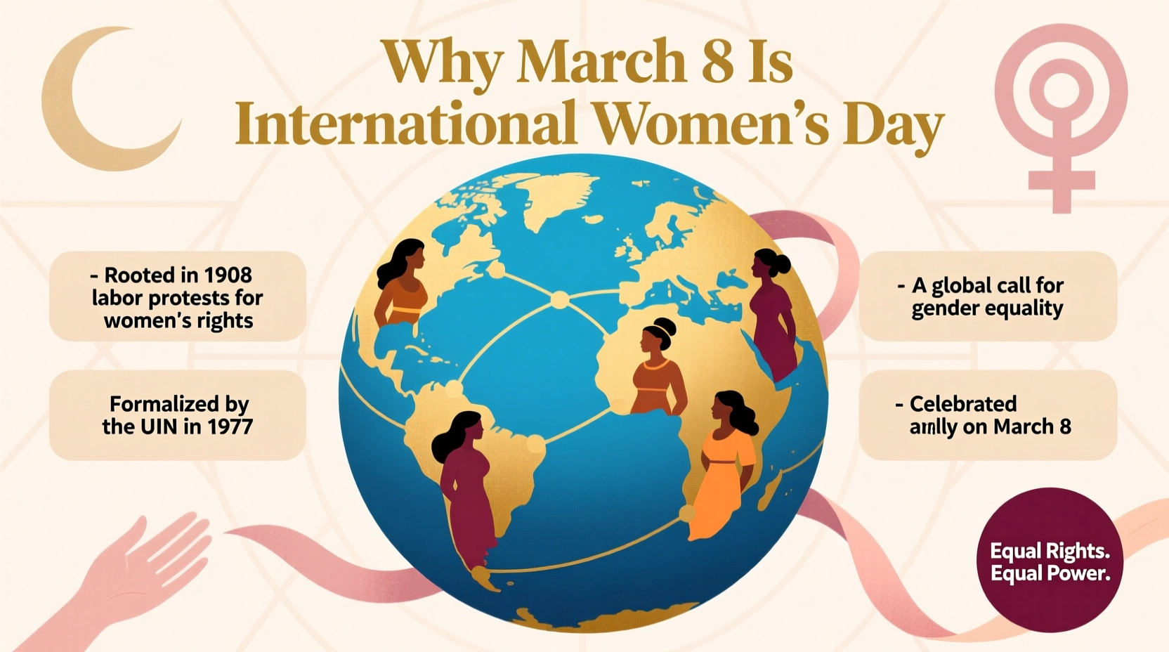why is march 8 international womens day