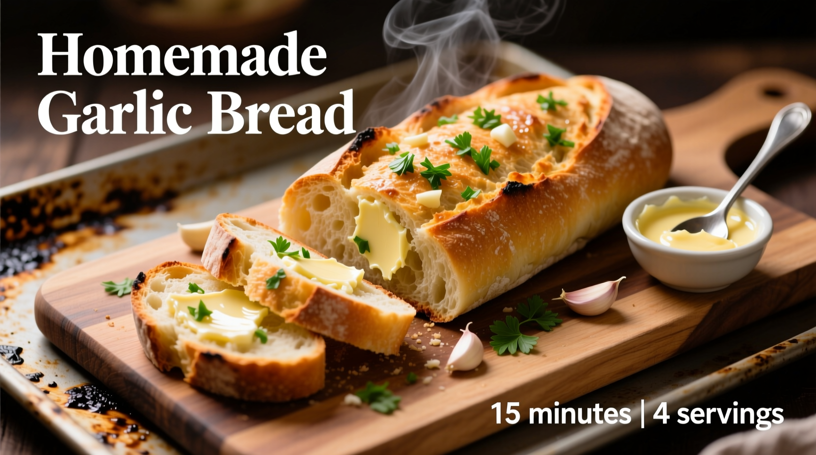 how do you make homemade garlic bread