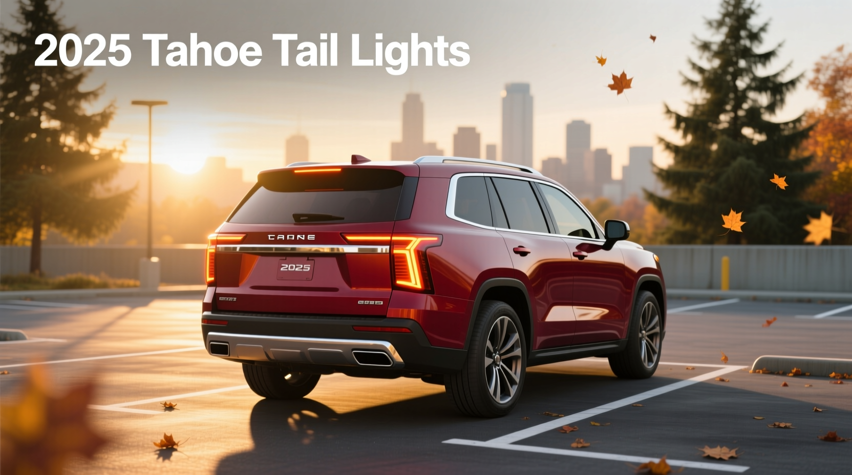 2025 tahoe tail lights fit, features upgrades