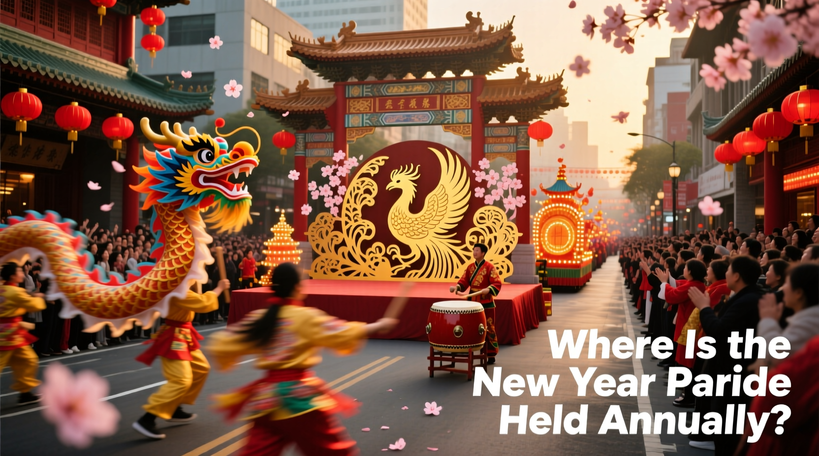 where is the new year parade