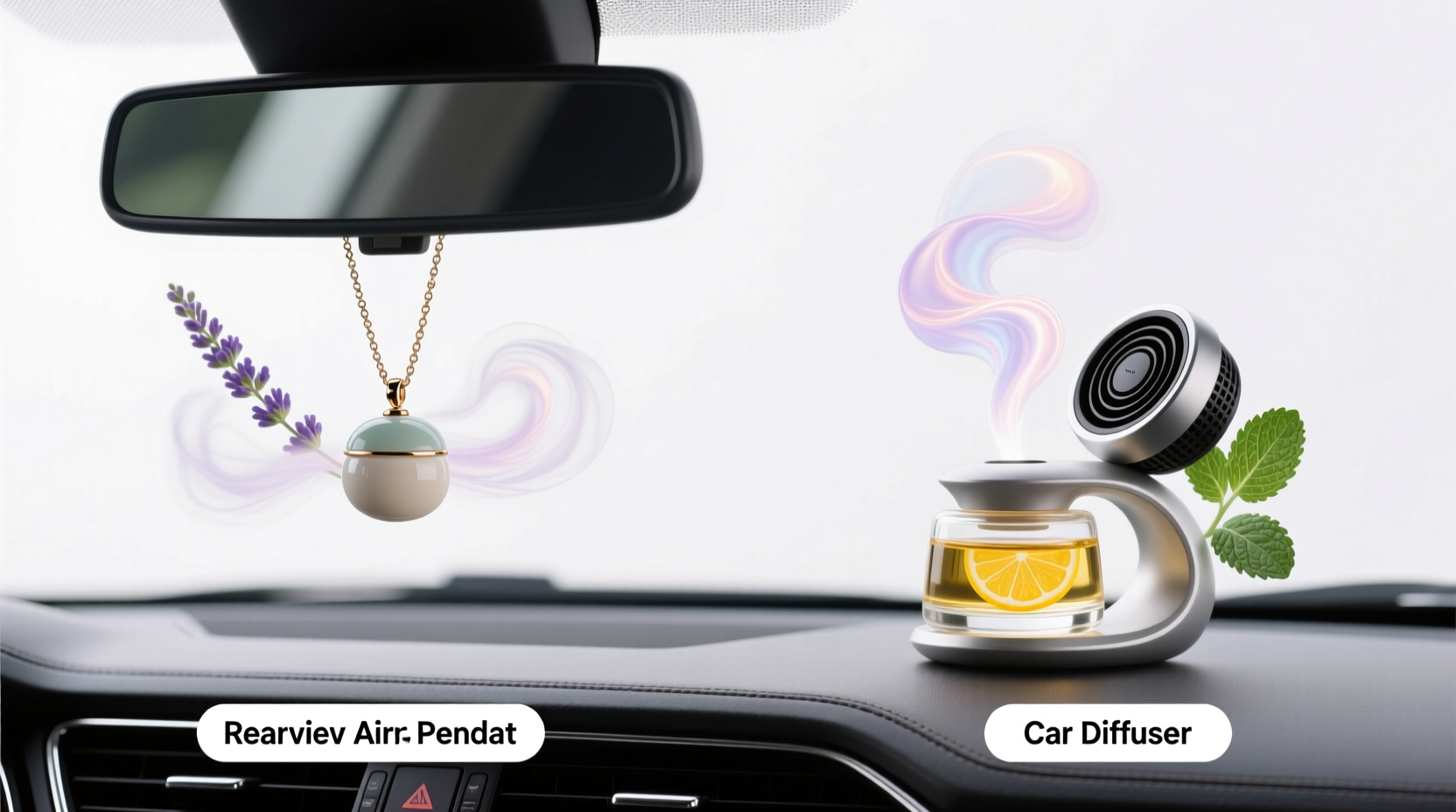 rearview mirror pendant vs car diffuser which one actually makes your car smell better