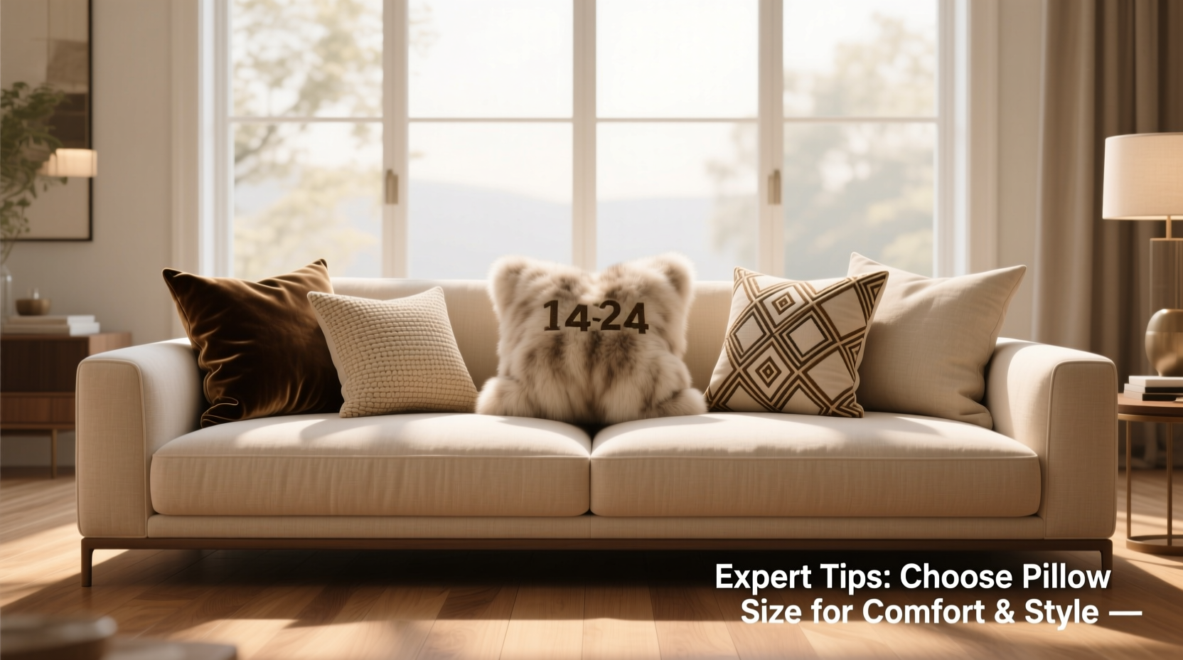expert tips for choosing the perfect throw pillow size to enhance your sofa comfort and style