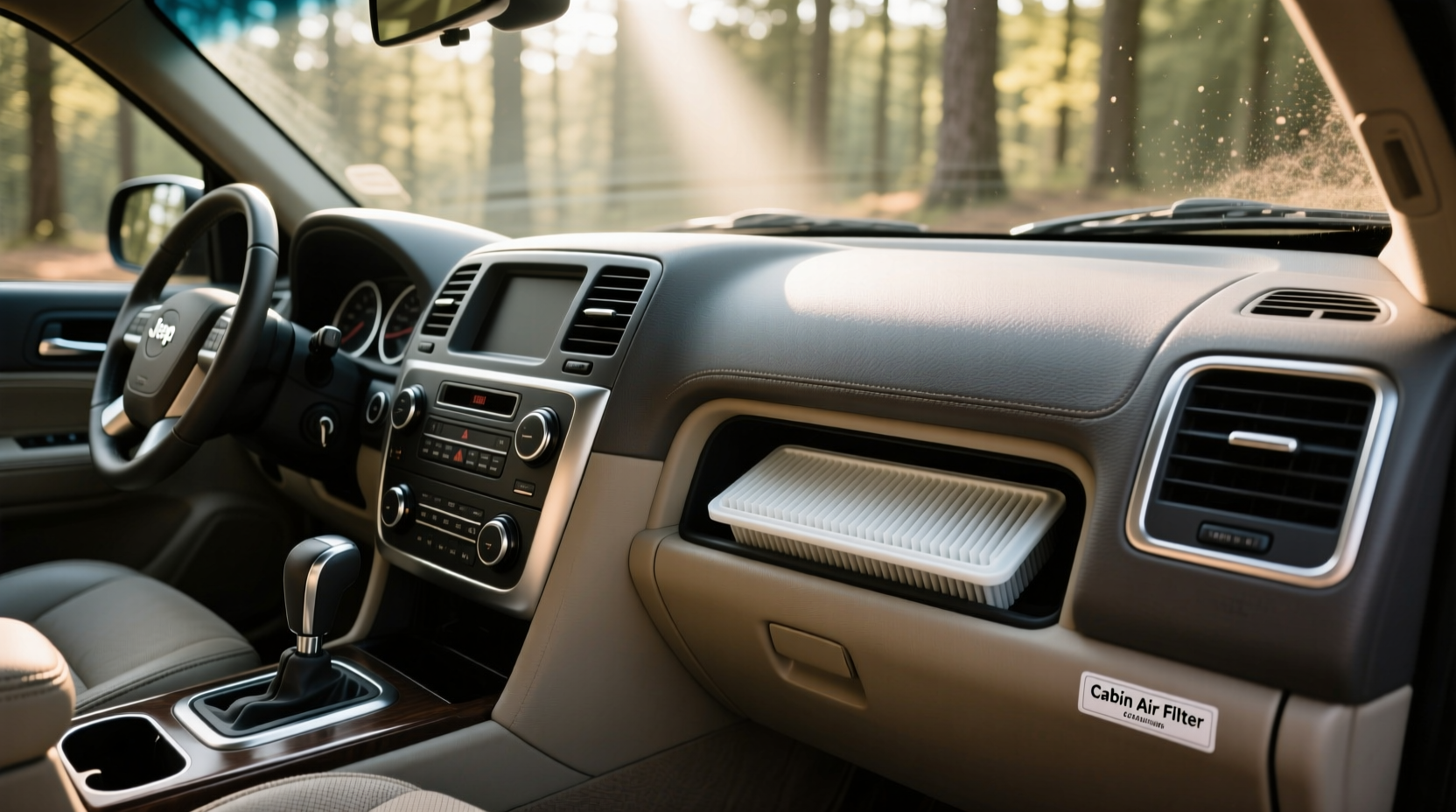2007 jeep grand cherokee cabin air filter check first
