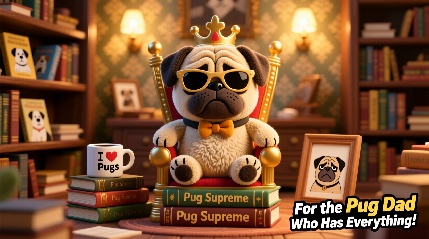 pug gifts for him unique funny presents for pug lovers