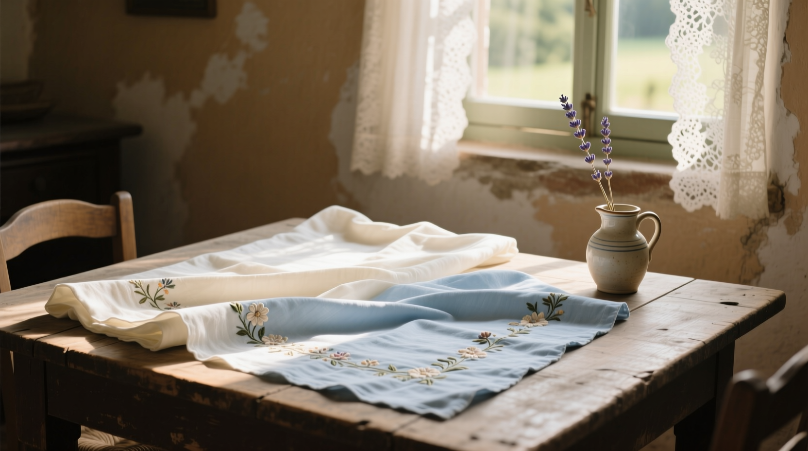 how clean vintage linens