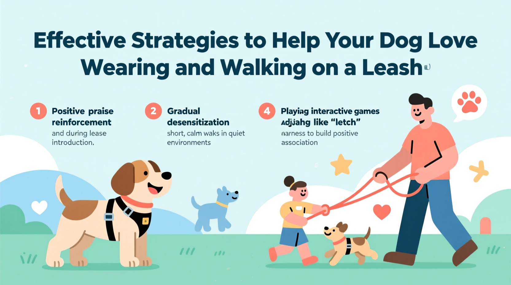 effective strategies to help your dog love wearing and walking on a leash