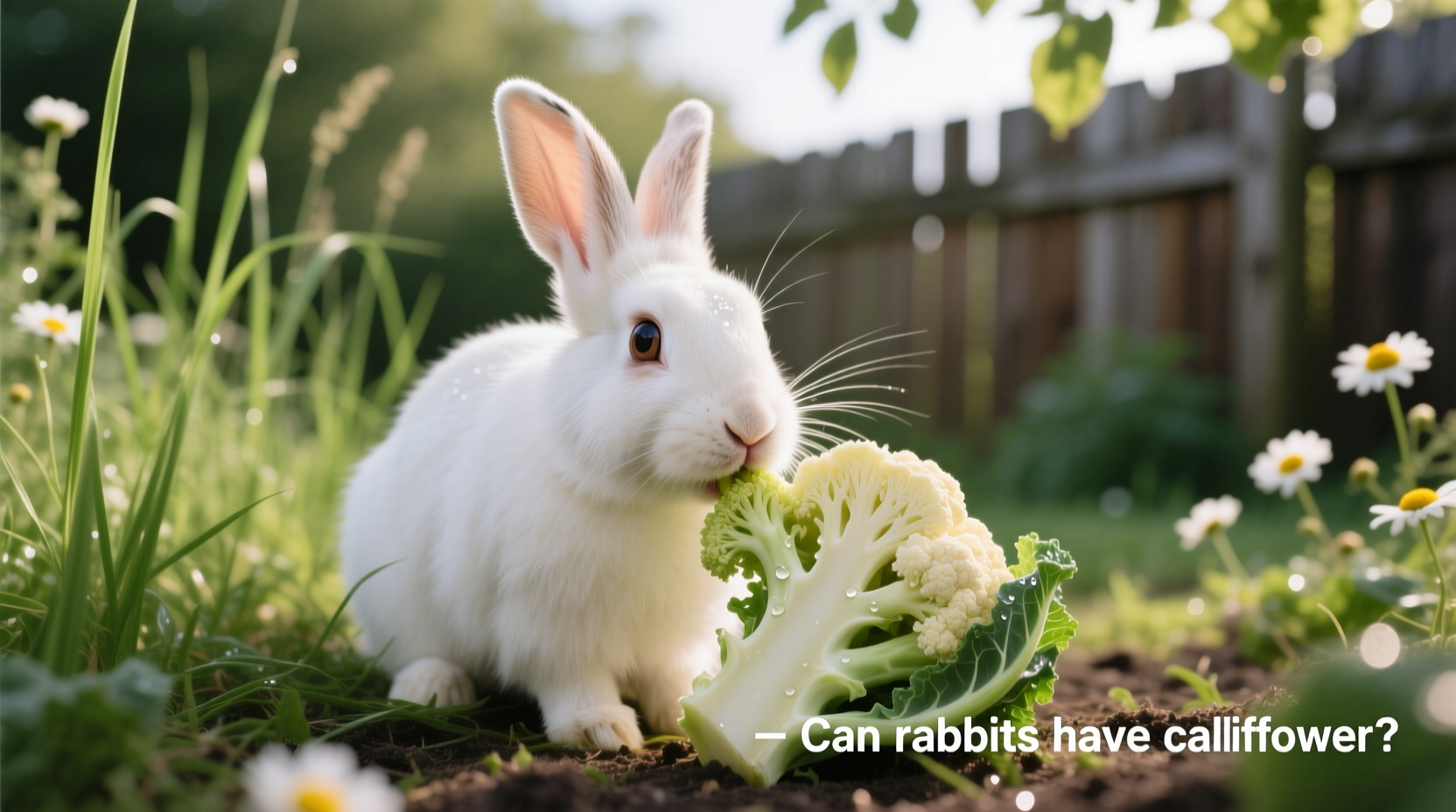 Can Rabbits Eat Cauliflower? Safe Feeding Guidelines